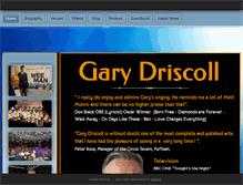 Tablet Screenshot of garydriscoll.co.uk